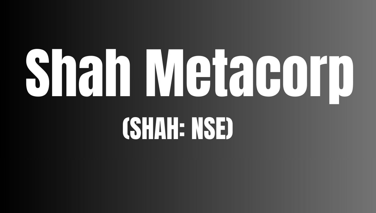 Smallcap Shah Metacorp Skyrockets 38% to Record Highs