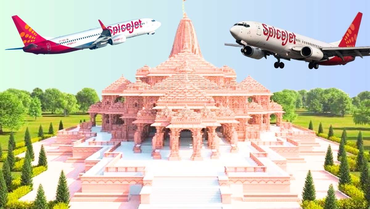 SpiceJet Announces Special Flight for Ayodhya’s Ram Temple Ceremony