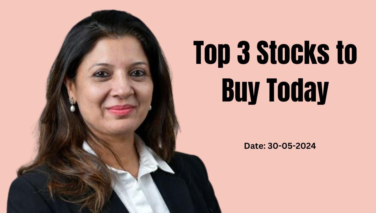 Vaishali Parekh's Top Picks 3 Stocks to Buy Today