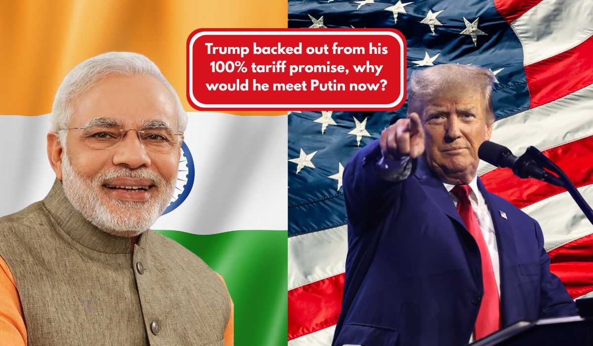 Trump Softens Stand on 100% Tariff for India, Hints at Putin Talks