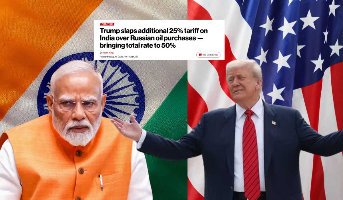 Trump's double tariff attack! Now a 50% blow to India