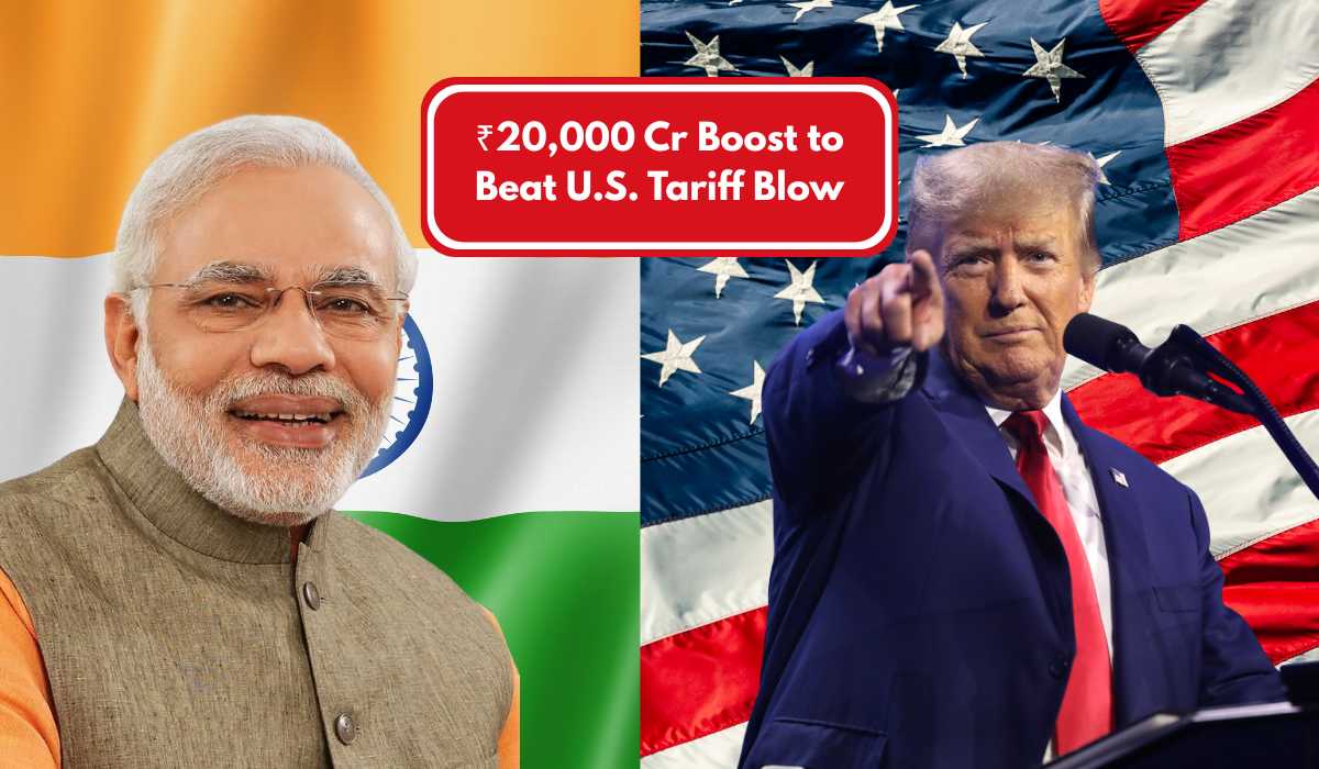 India Launches ₹20,000 Crore Export Promotion Mission Amid Trump’s Tariff Threats